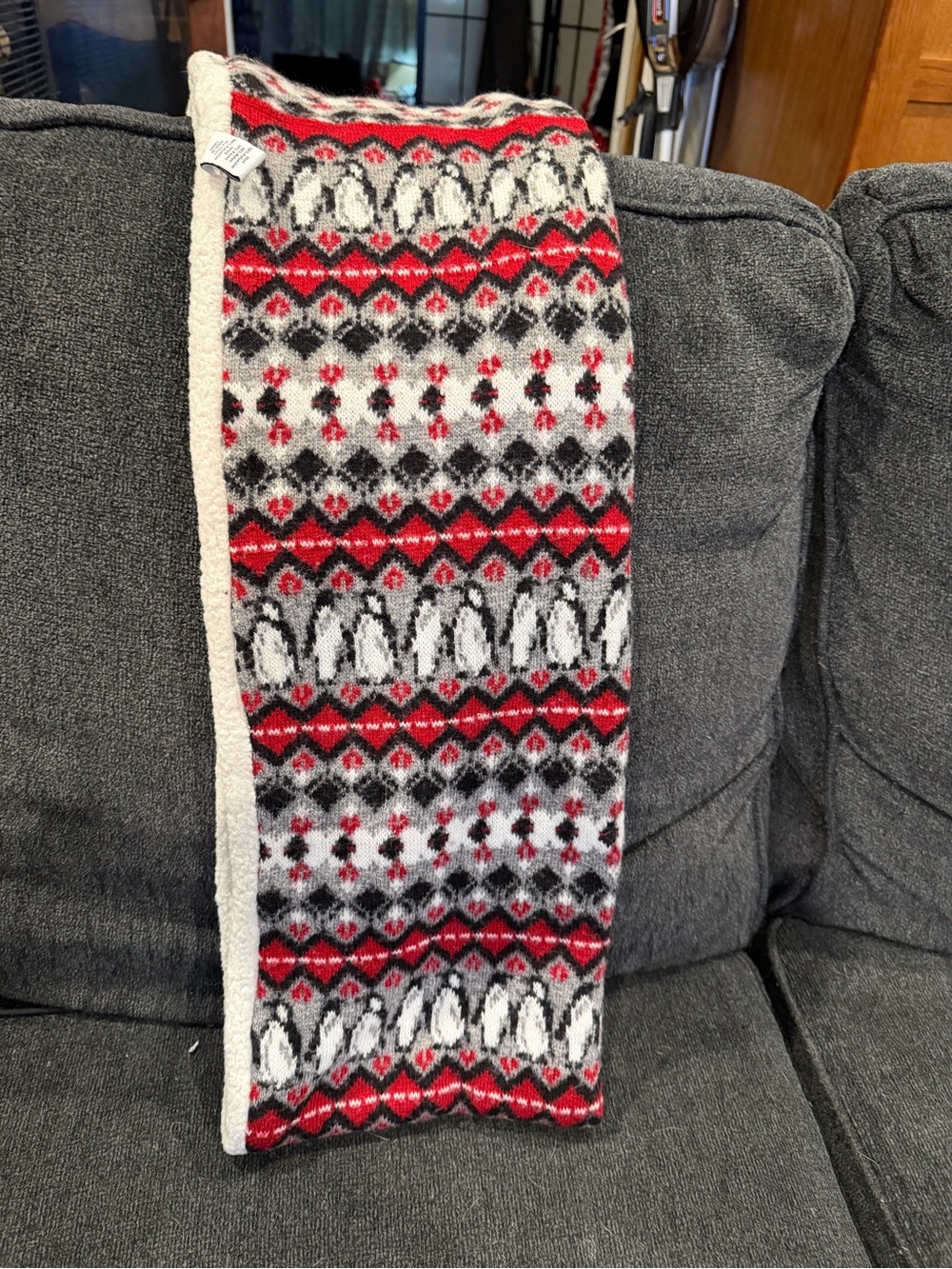 Vera Bradley penguin infinity scarf